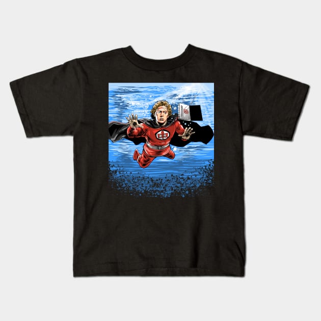 NeverHero Kids T-Shirt by Zascanauta